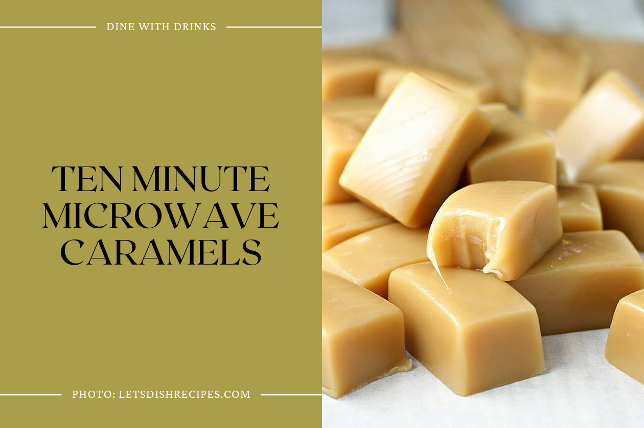 Ten Minute Microwave Caramels