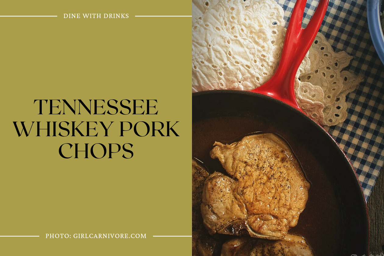 Tennessee Whiskey Pork Chops