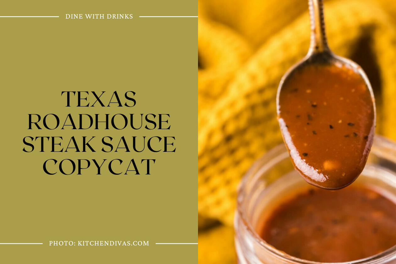Texas Roadhouse Steak Sauce Copycat