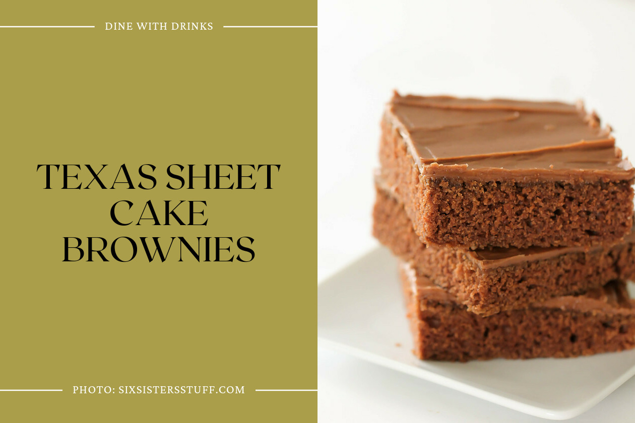 Texas Sheet Cake Brownies