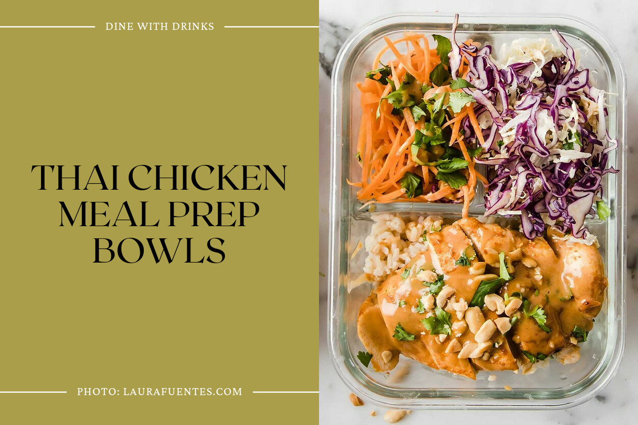 Thai Chicken Meal Prep Bowls