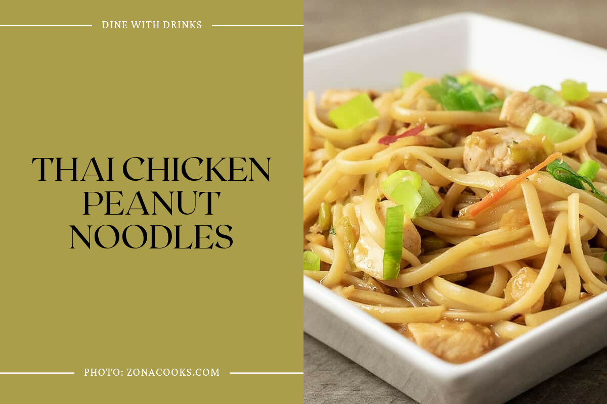 Thai Chicken Peanut Noodles