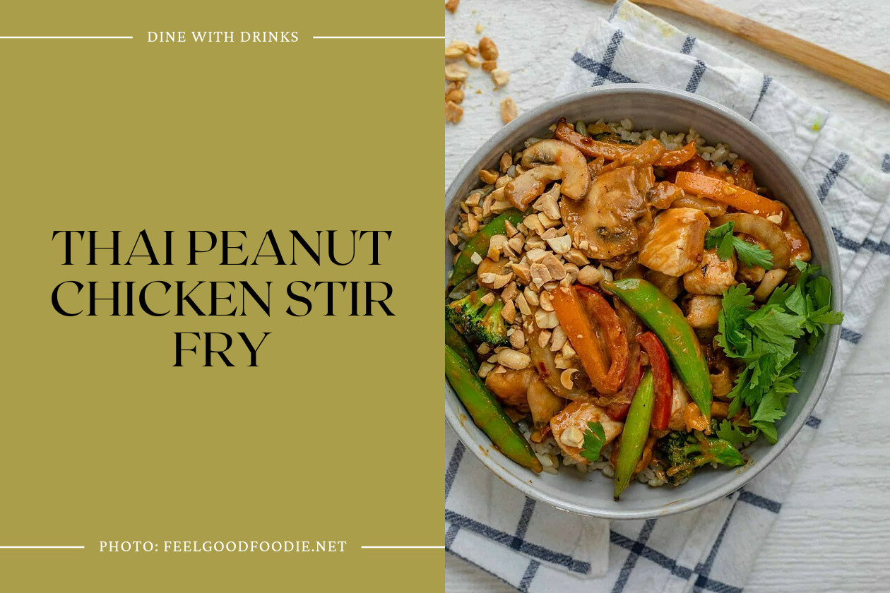 Thai Peanut Chicken Stir Fry