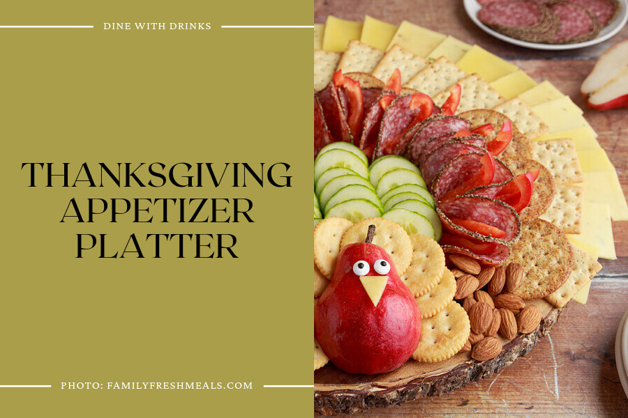 Thanksgiving Appetizer Platter