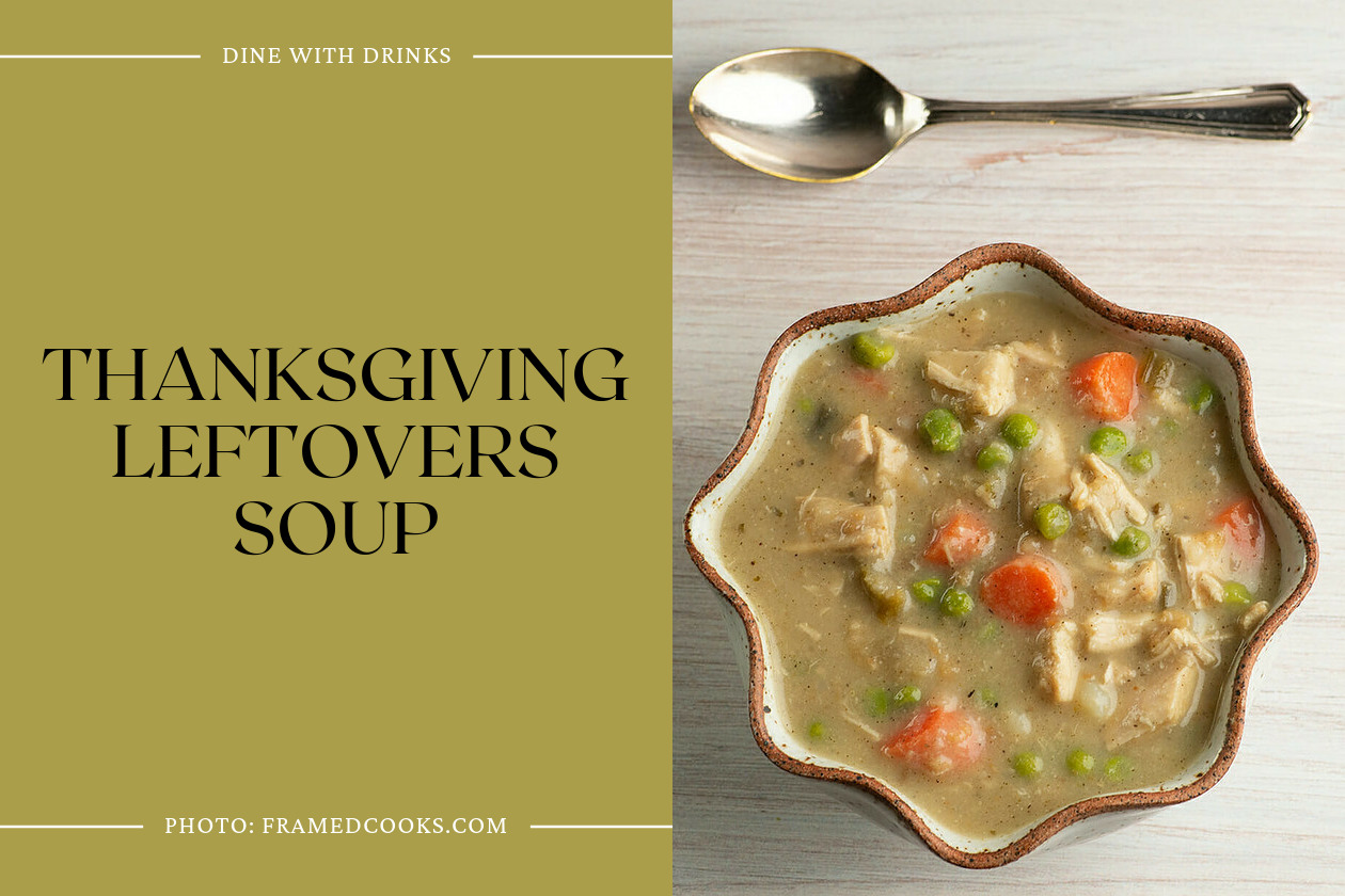Thanksgiving Leftovers Soup
