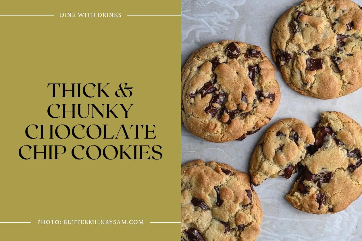 Thick & Chunky Chocolate Chip Cookies