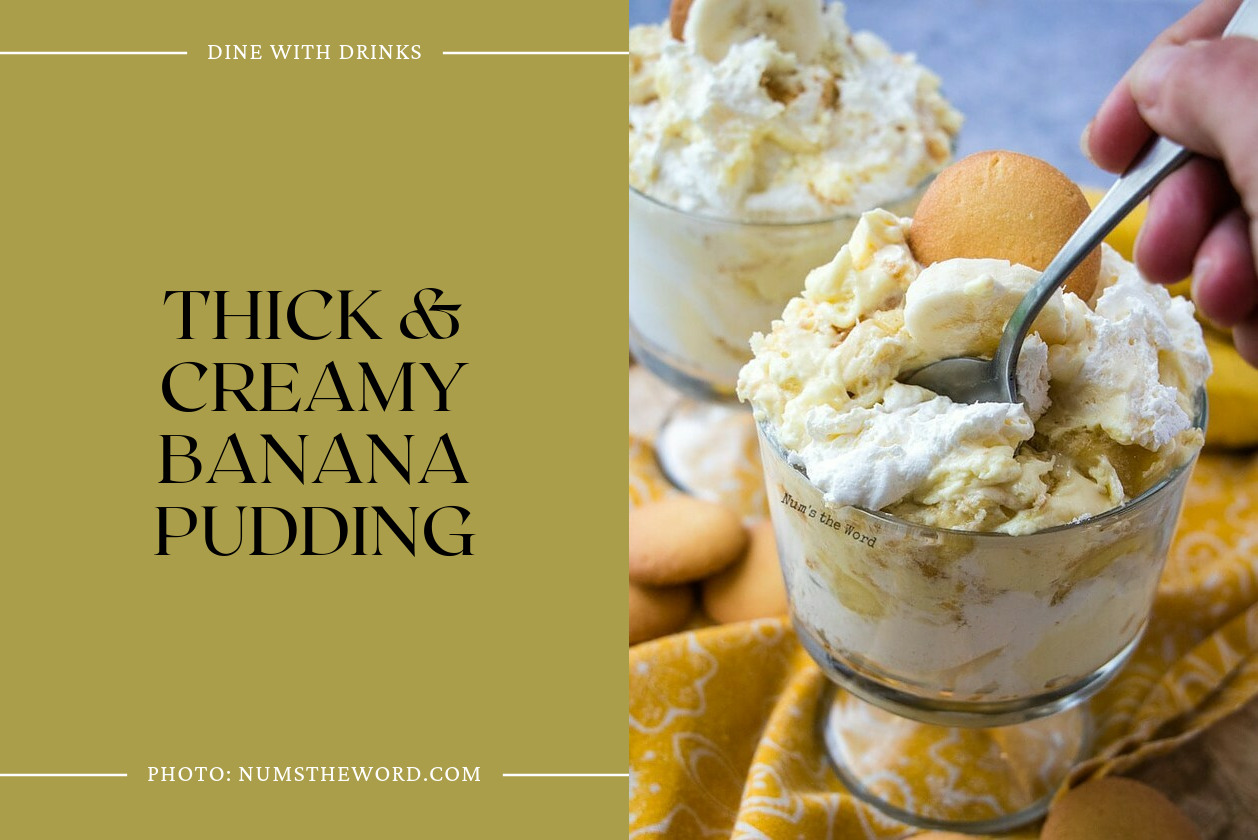 Thick & Creamy Banana Pudding