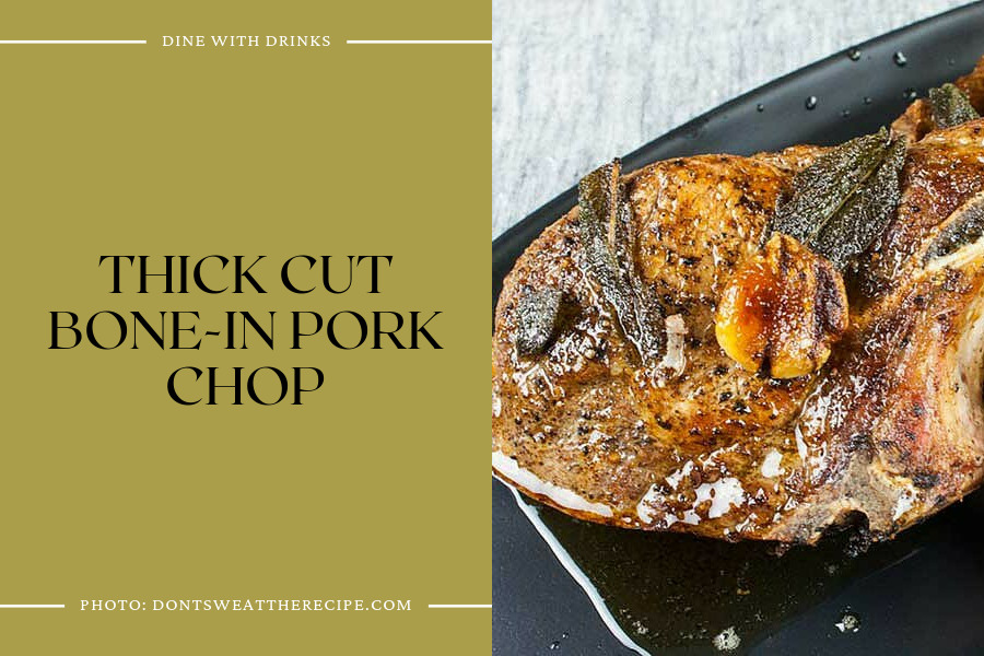 Thick Cut Bone-In Pork Chop