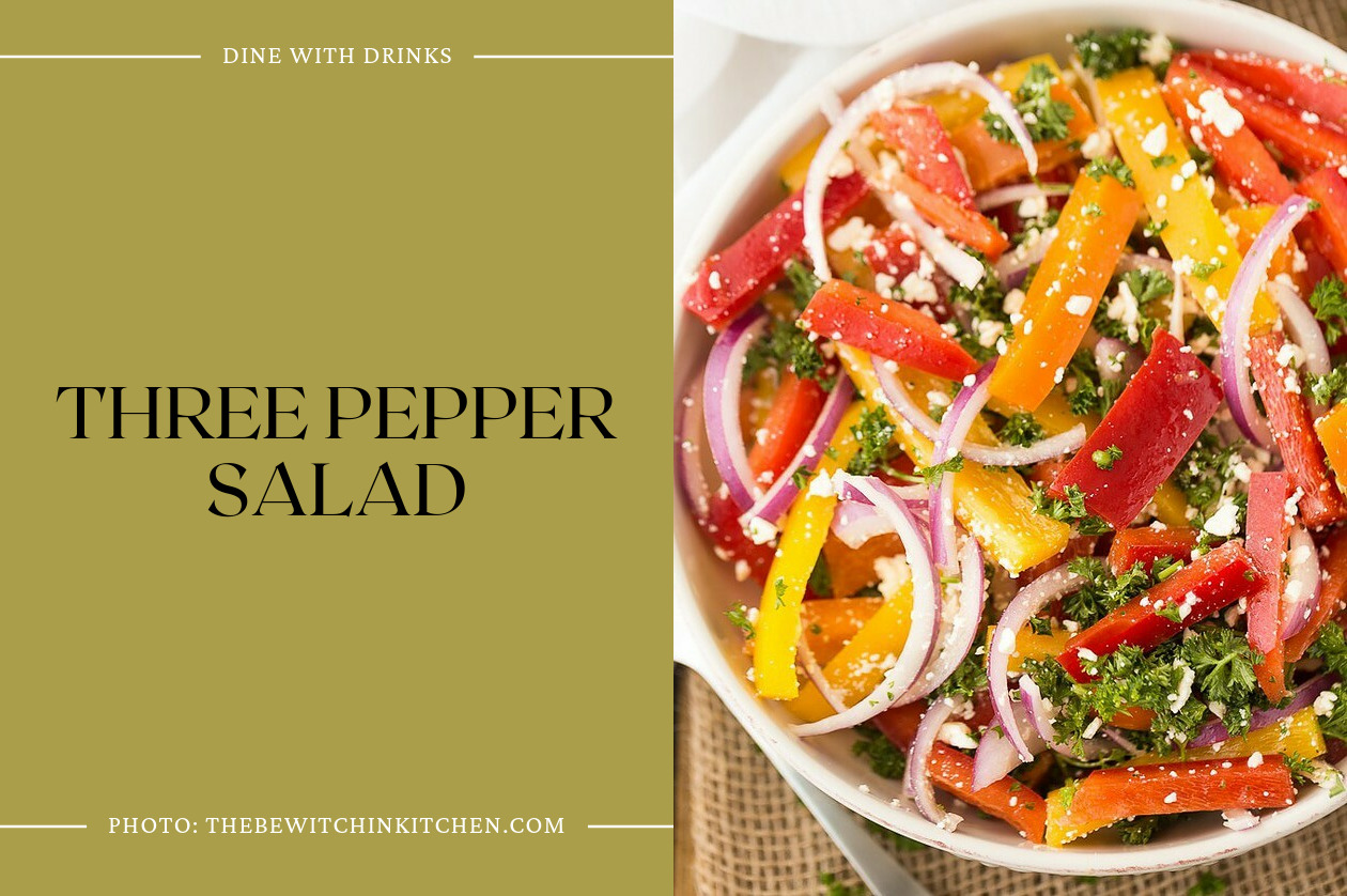 Three Pepper Salad