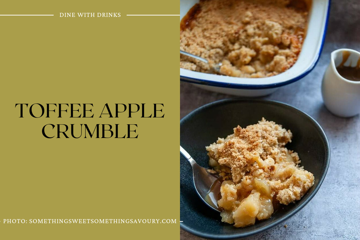 Toffee Apple Crumble