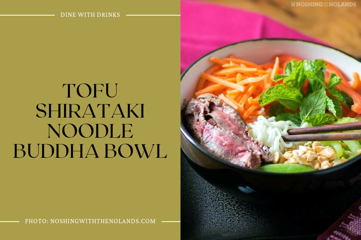 Tofu Shirataki Noodle Buddha Bowl