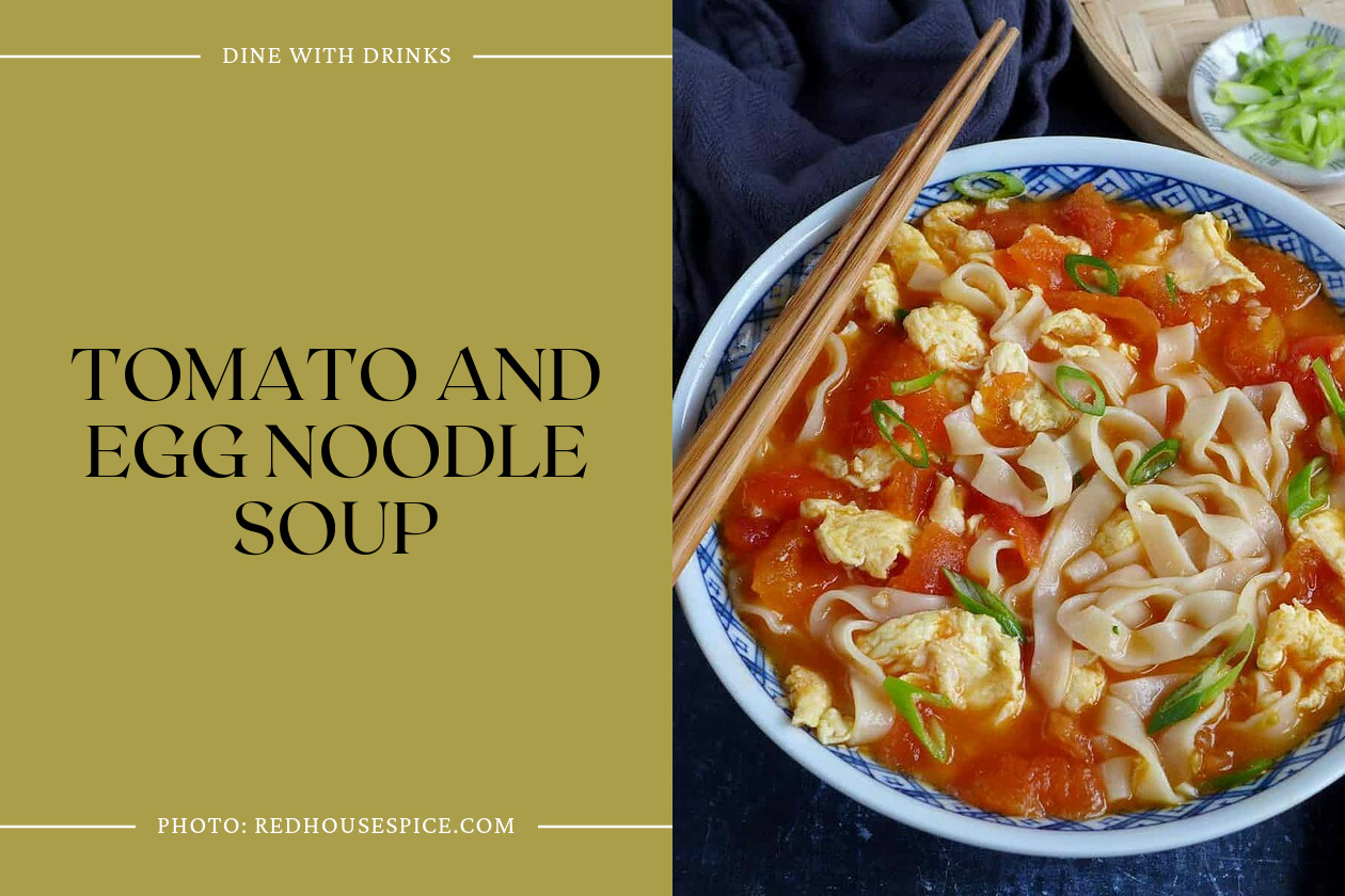 Tomato And Egg Noodle Soup