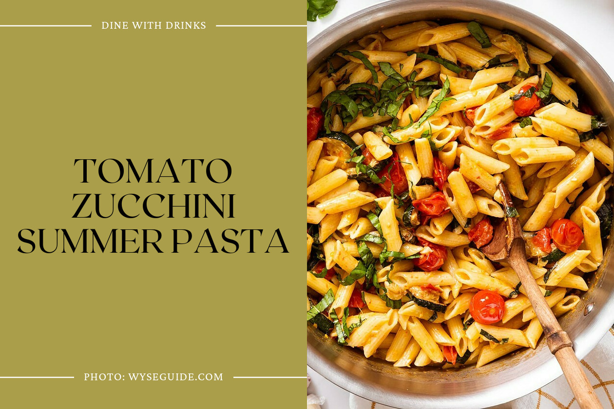 Tomato Zucchini Summer Pasta