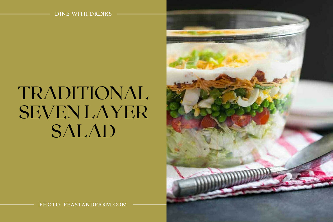 Traditional Seven Layer Salad