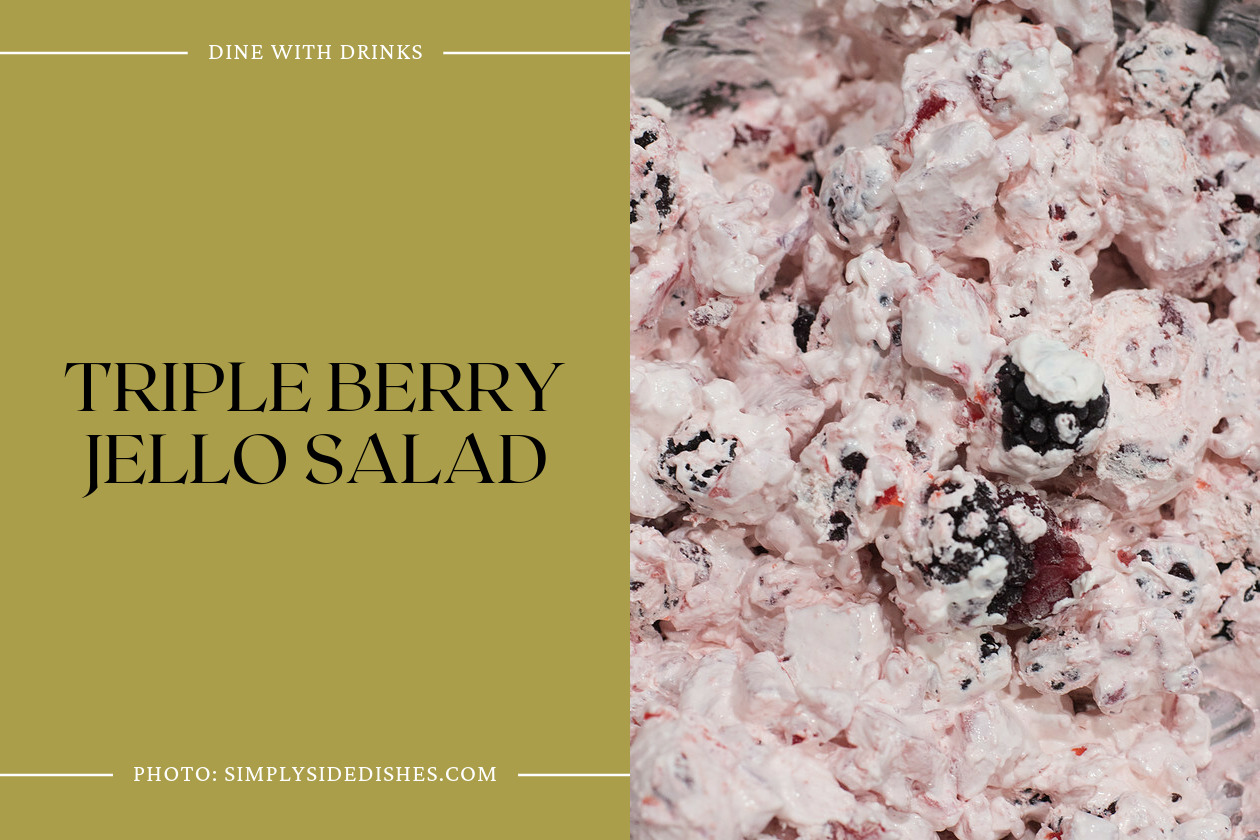 Triple Berry Jello Salad
