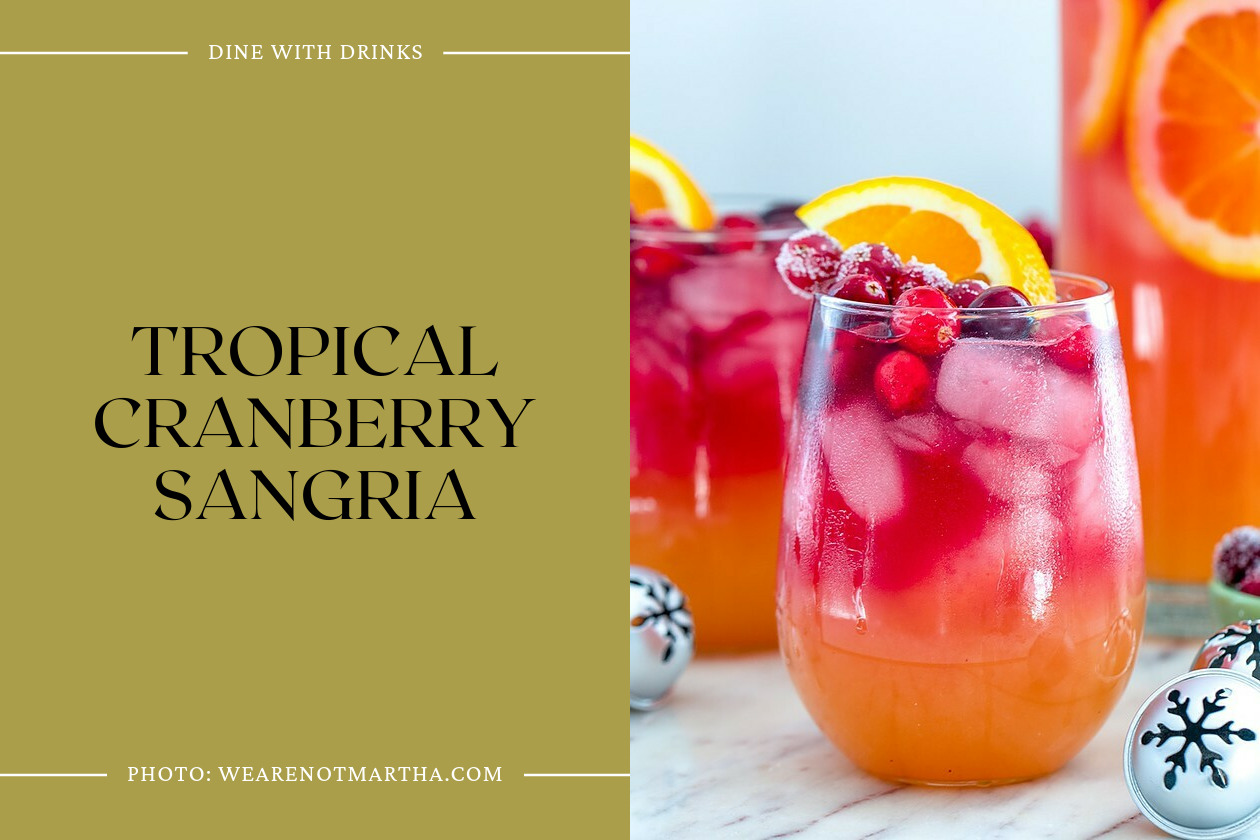 Tropical Cranberry Sangria