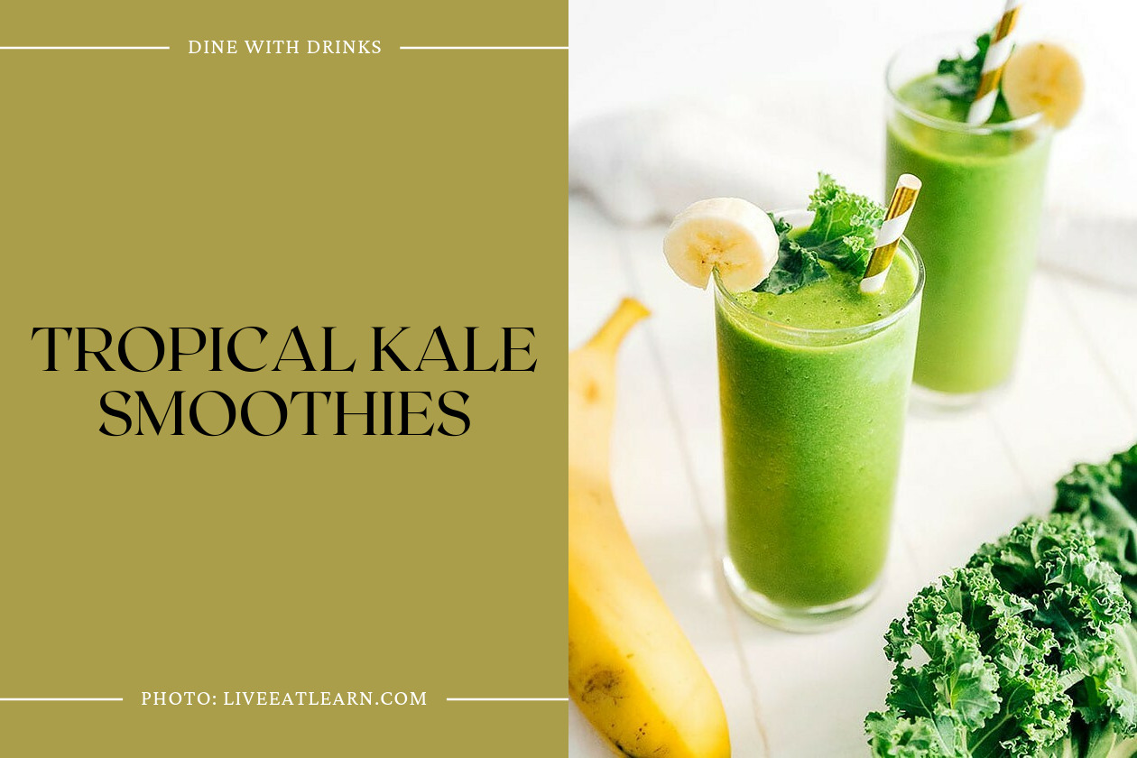 Tropical Kale Smoothies