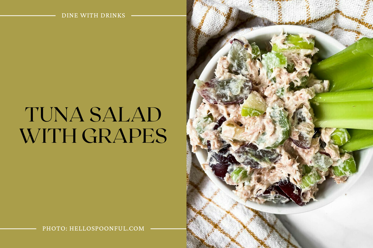 Tuna Salad With Grapes
