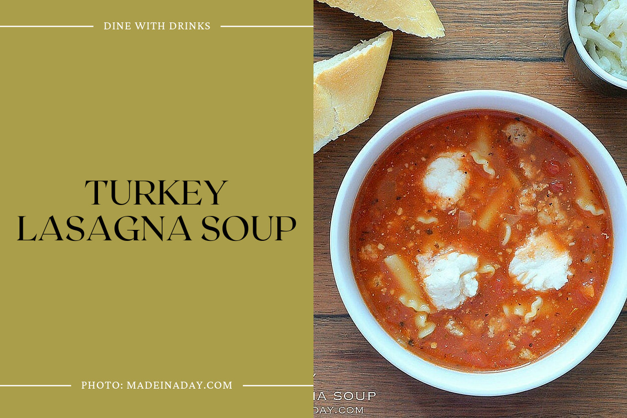 Turkey Lasagna Soup