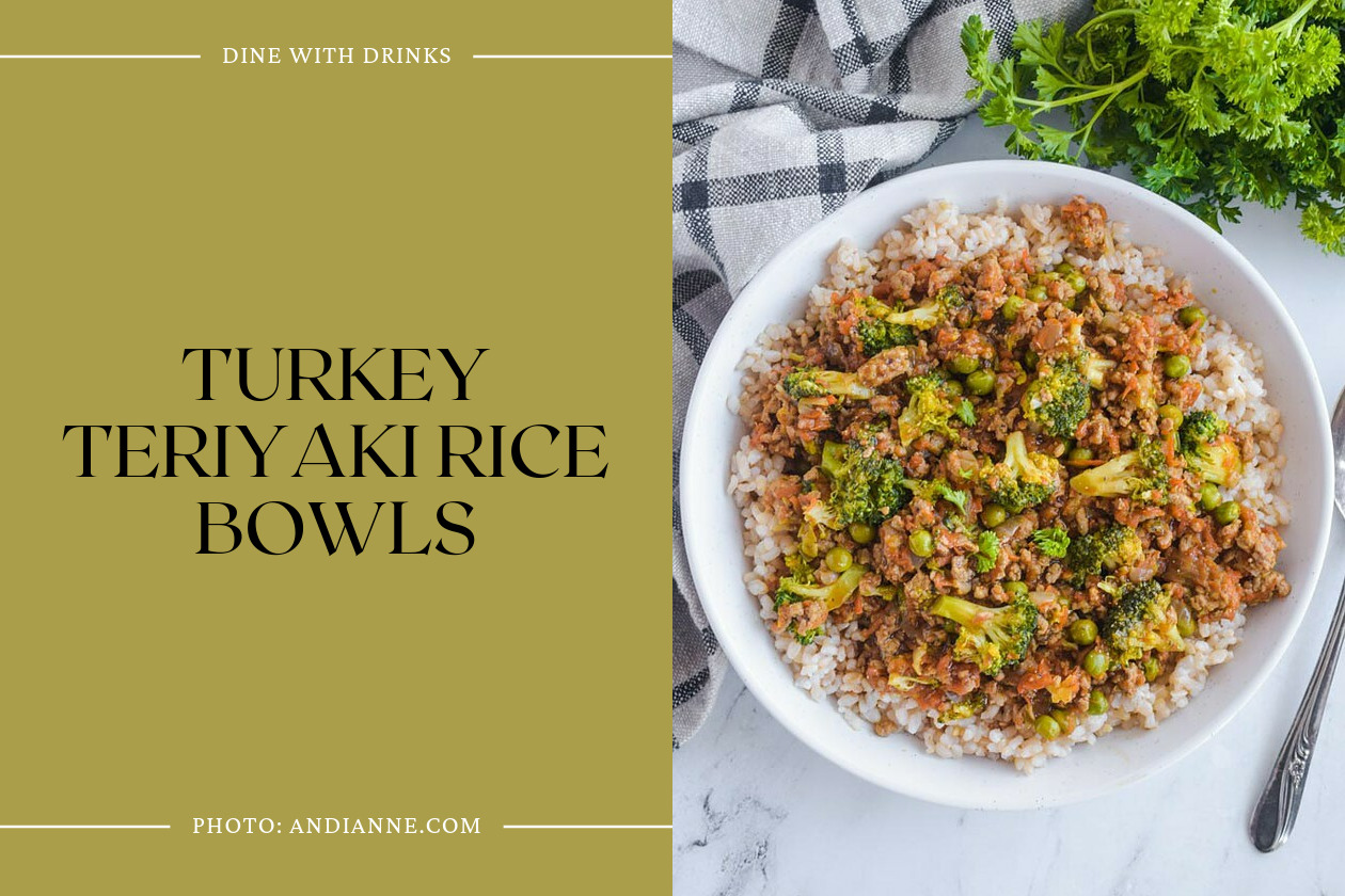 Turkey Teriyaki Rice Bowls