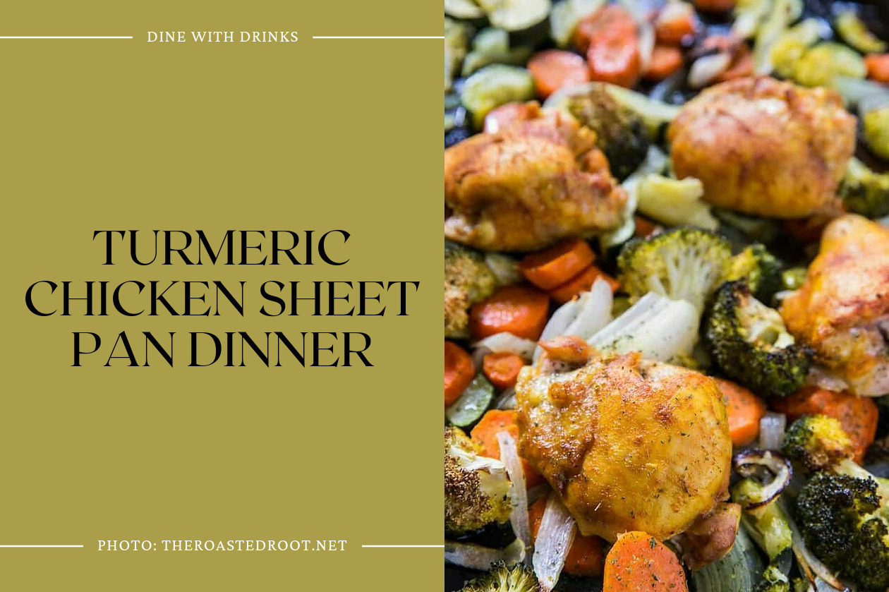 Turmeric Chicken Sheet Pan Dinner