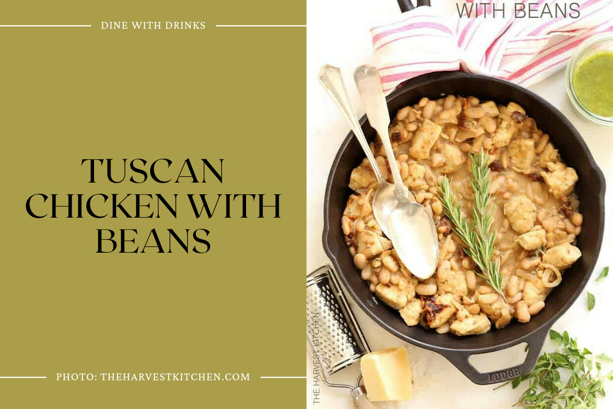 Tuscan Chicken With Beans