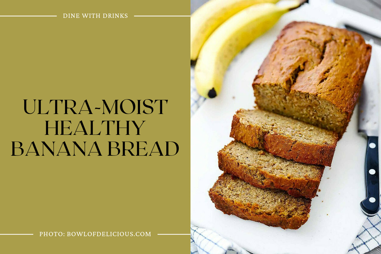 Ultra-Moist Healthy Banana Bread