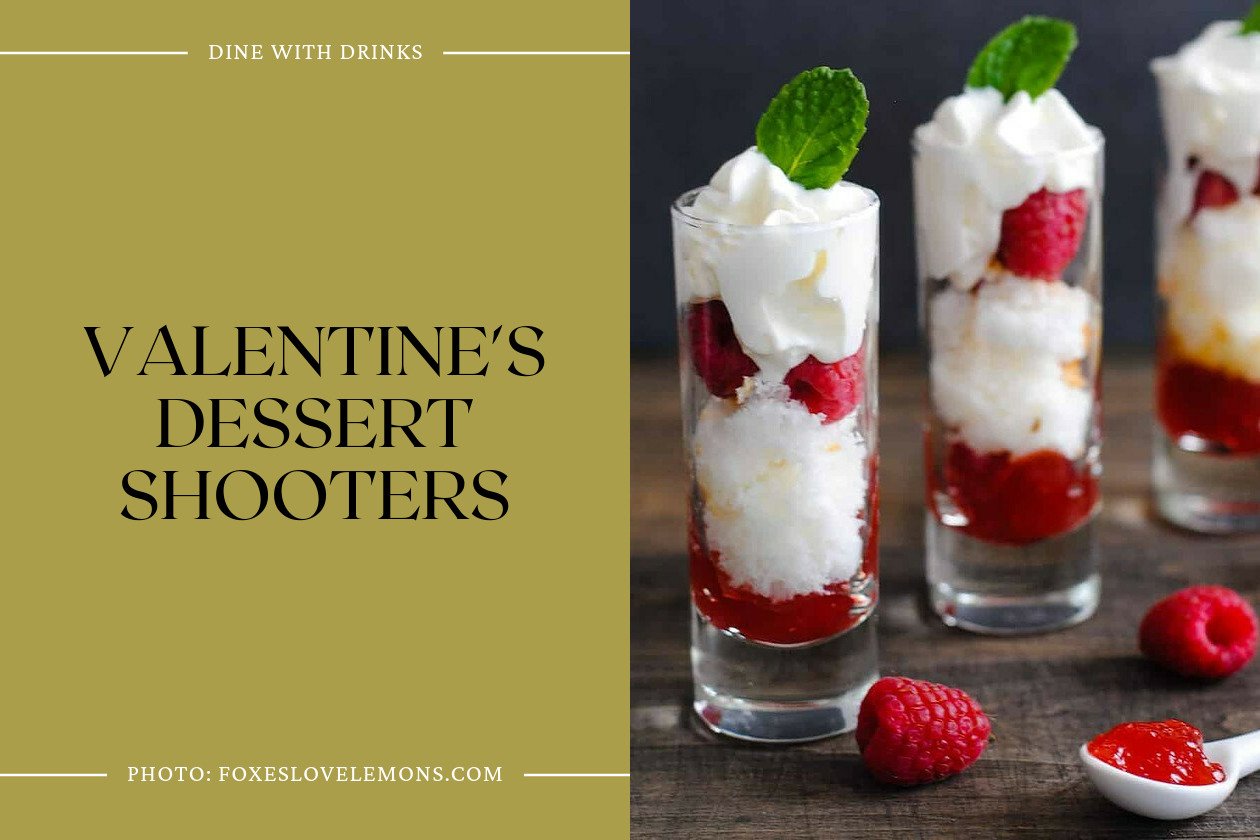 Valentine's Dessert Shooters
