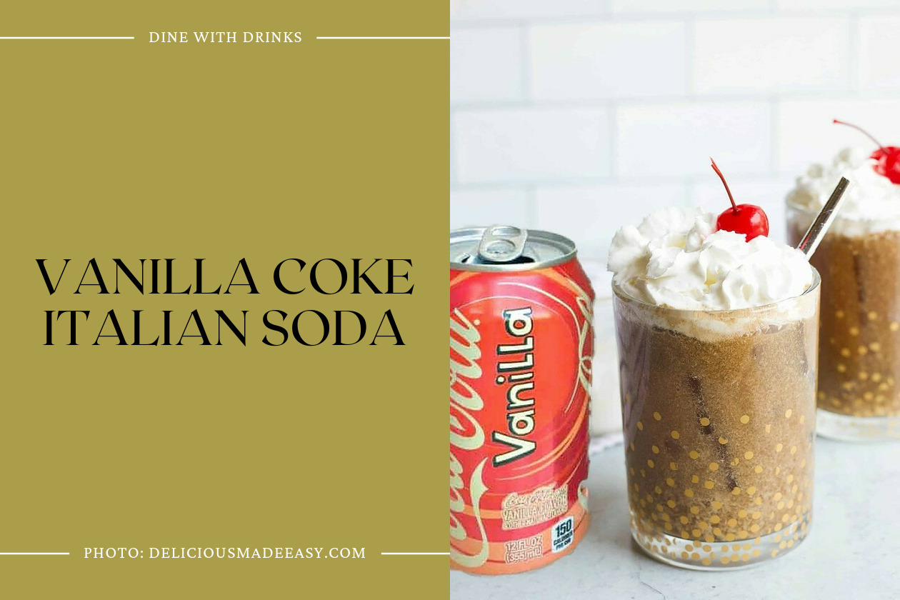 Vanilla Coke Italian Soda