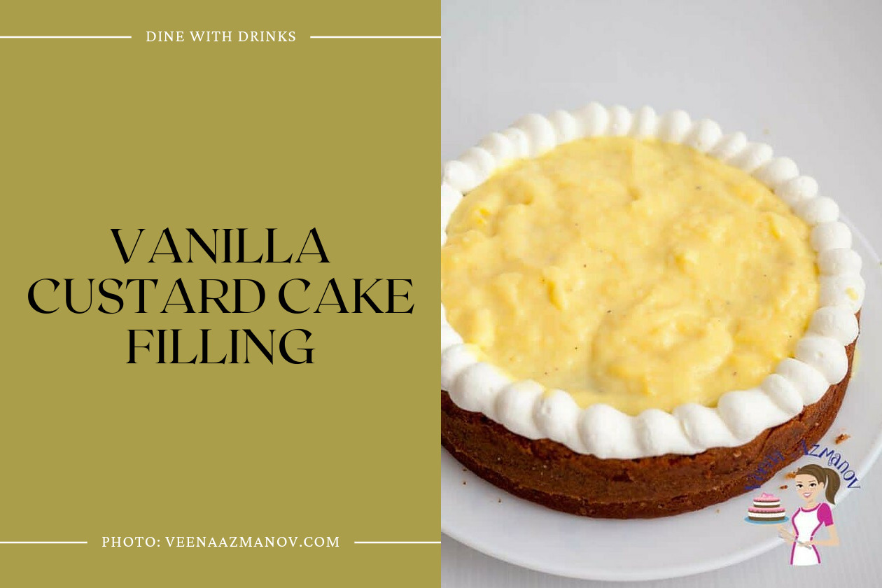 Vanilla Custard Cake Filling