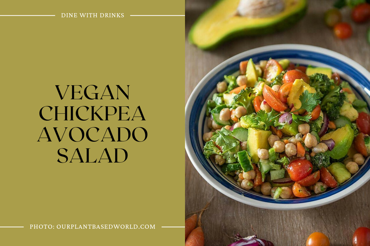 Vegan Chickpea Avocado Salad