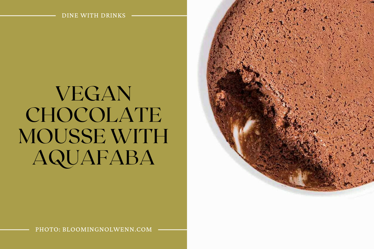 Vegan Chocolate Mousse With Aquafaba