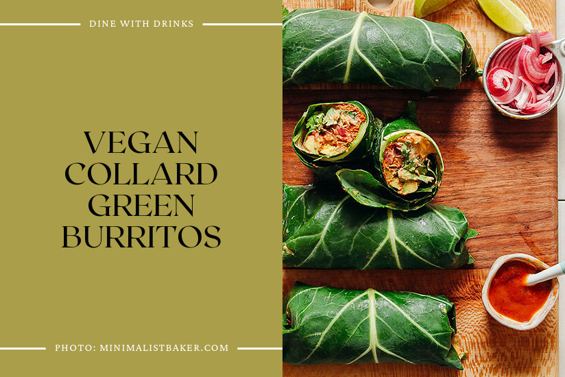 Vegan Collard Green Burritos
