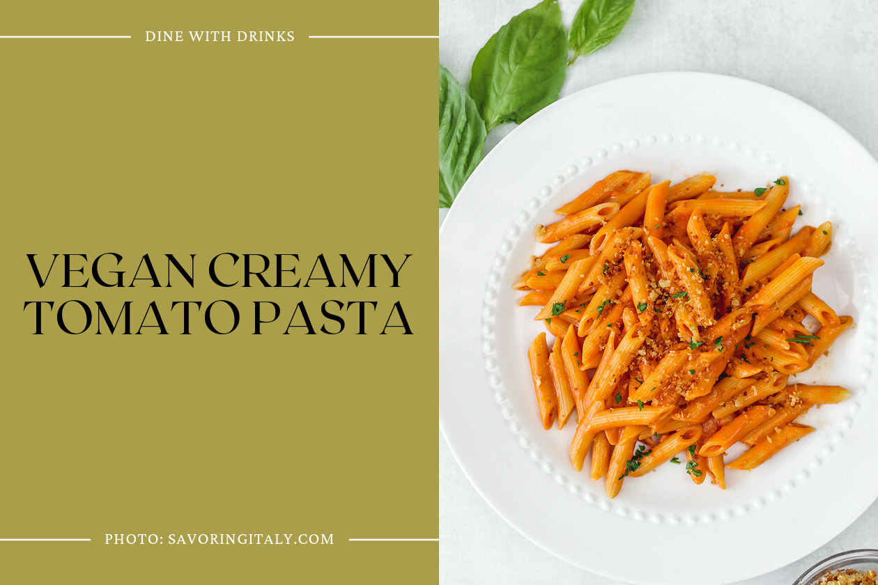 Vegan Creamy Tomato Pasta