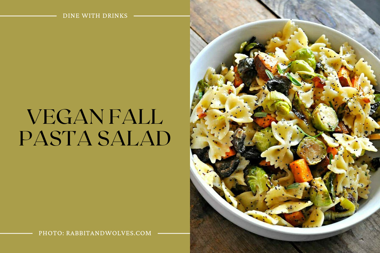 Vegan Fall Pasta Salad