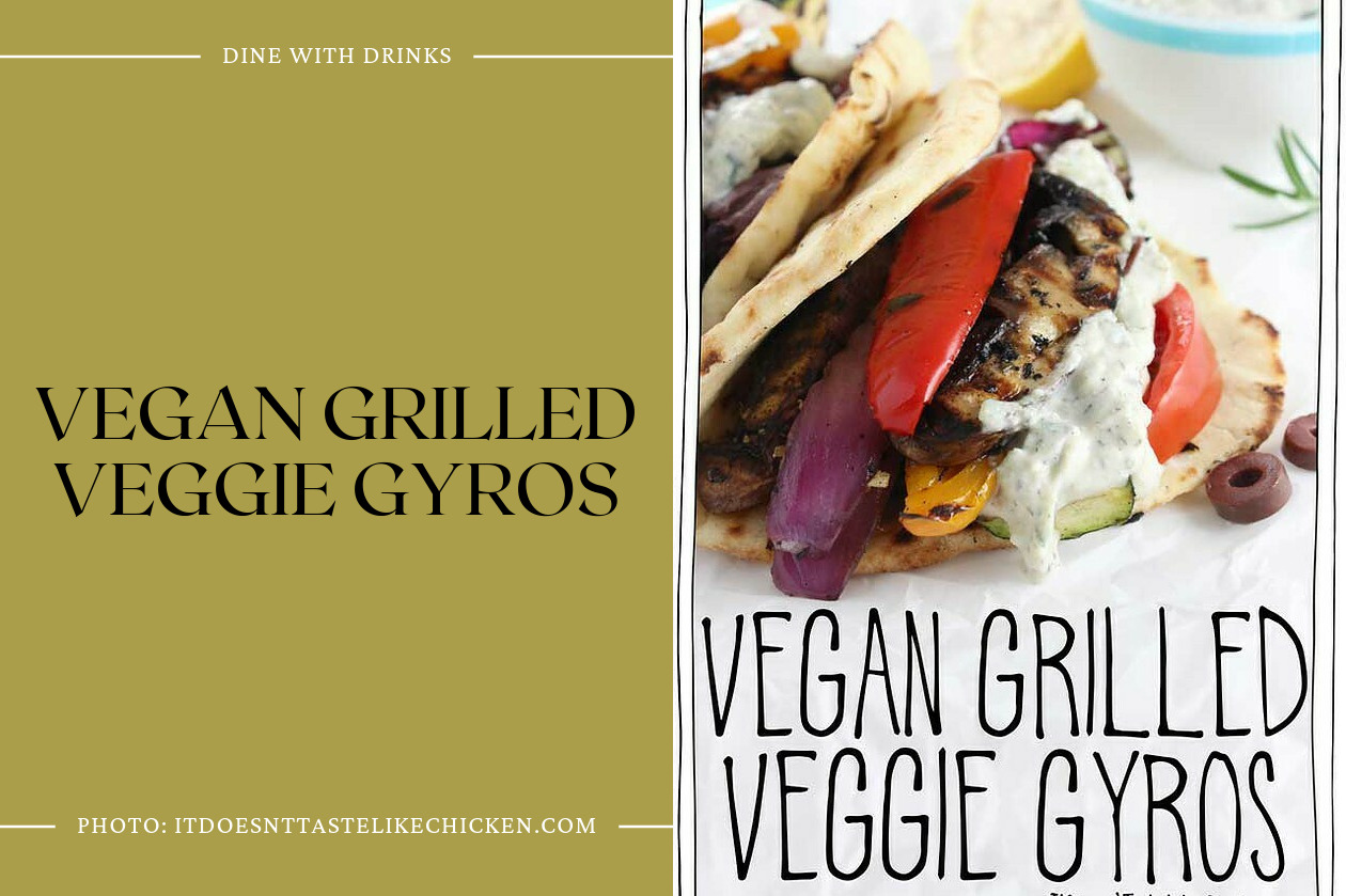 Vegan Grilled Veggie Gyros