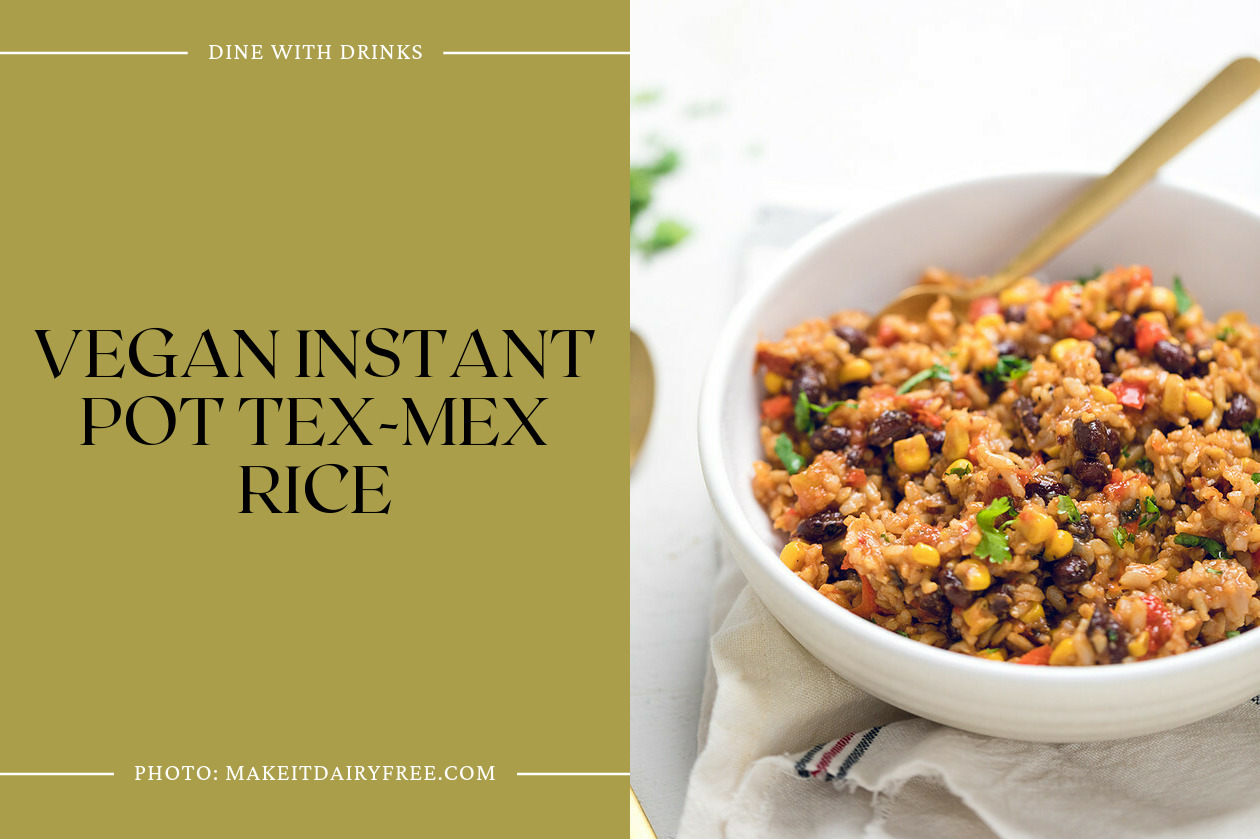 Vegan Instant Pot Tex-Mex Rice
