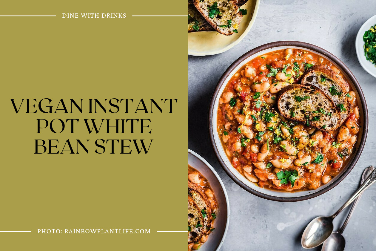 Vegan Instant Pot White Bean Stew