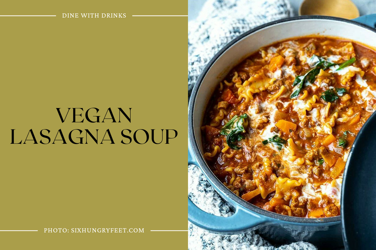 Vegan Lasagna Soup