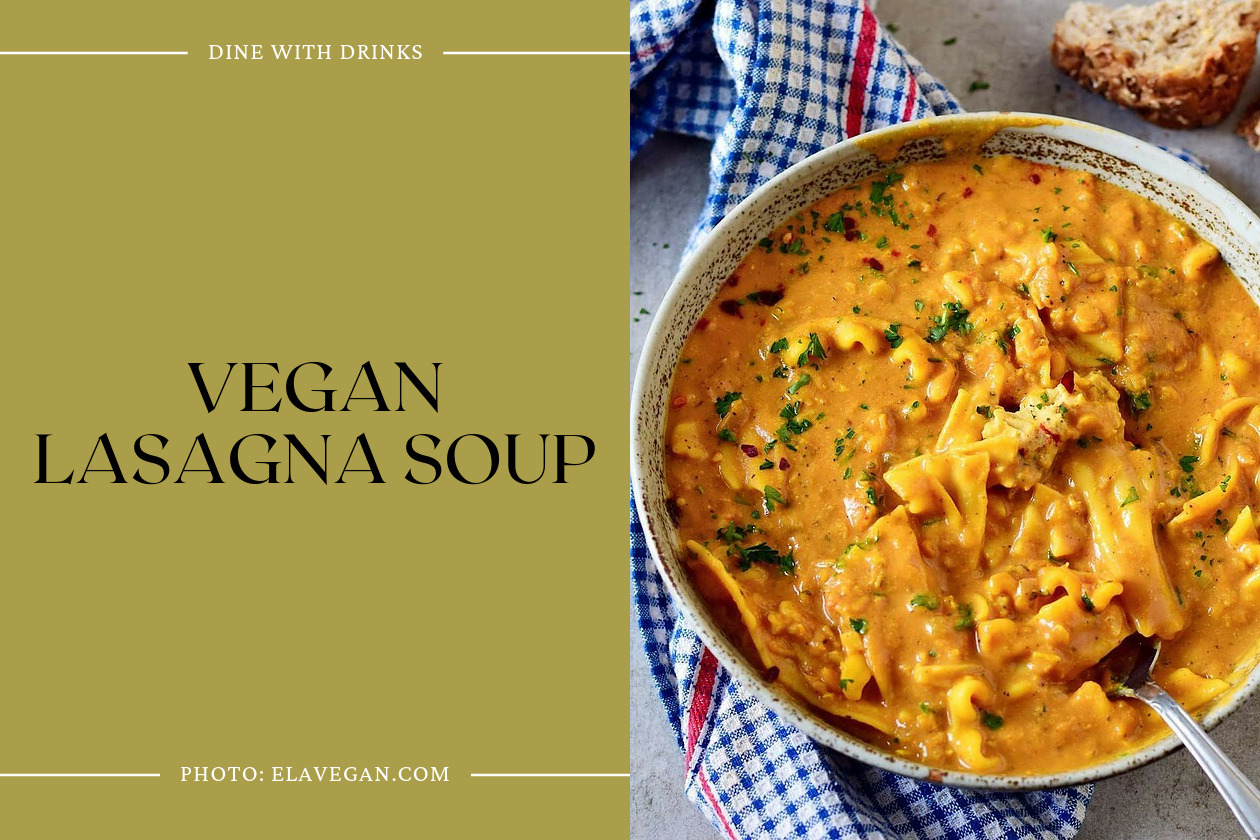 Vegan Lasagna Soup