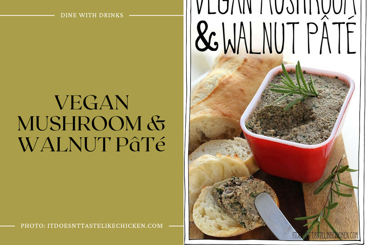Vegan Mushroom & Walnut Pâté