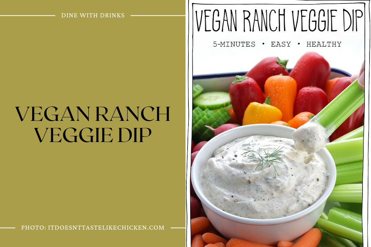 Vegan Ranch Veggie Dip