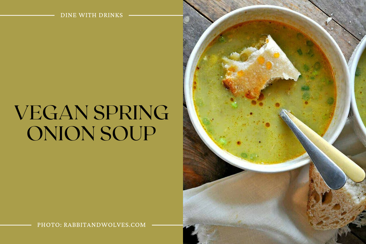 Vegan Spring Onion Soup