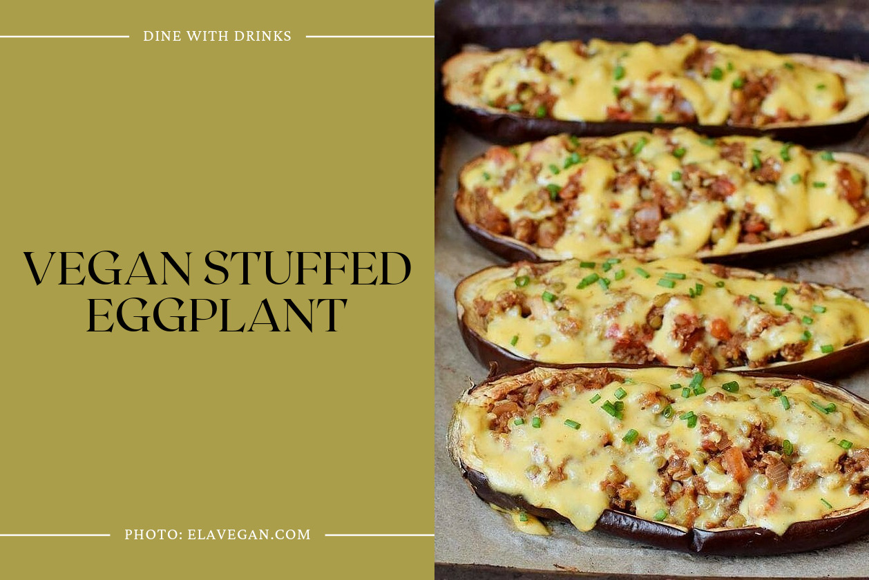 Vegan Stuffed Eggplant