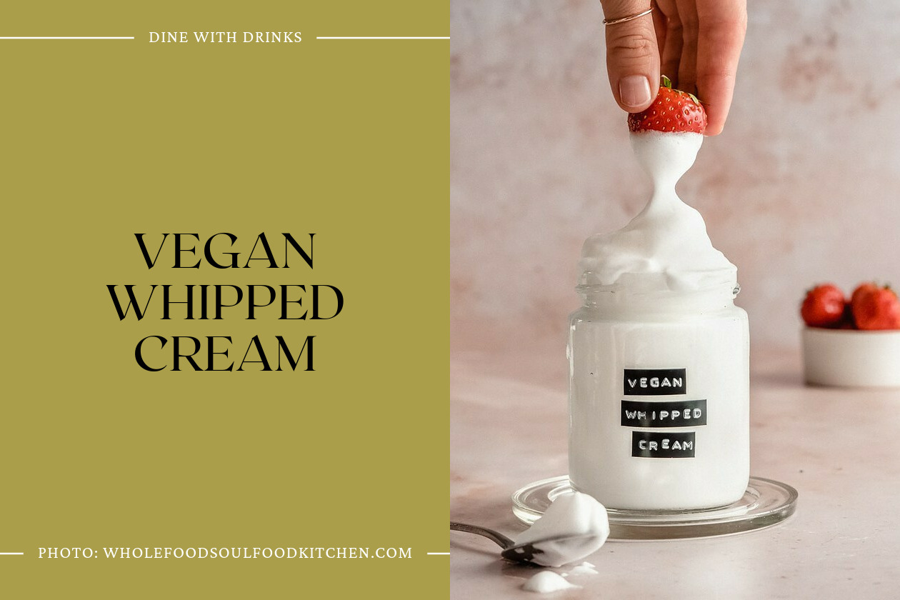 Vegan Whipped Cream