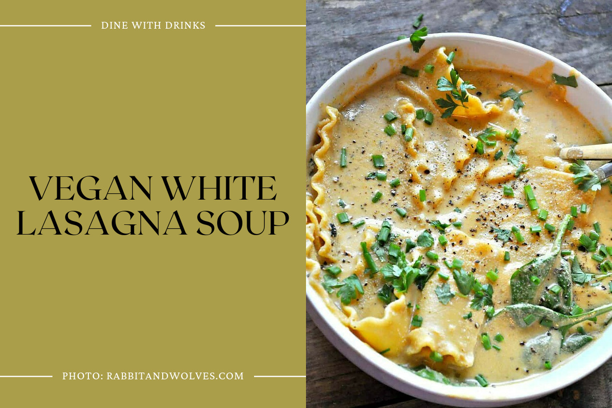 Vegan White Lasagna Soup