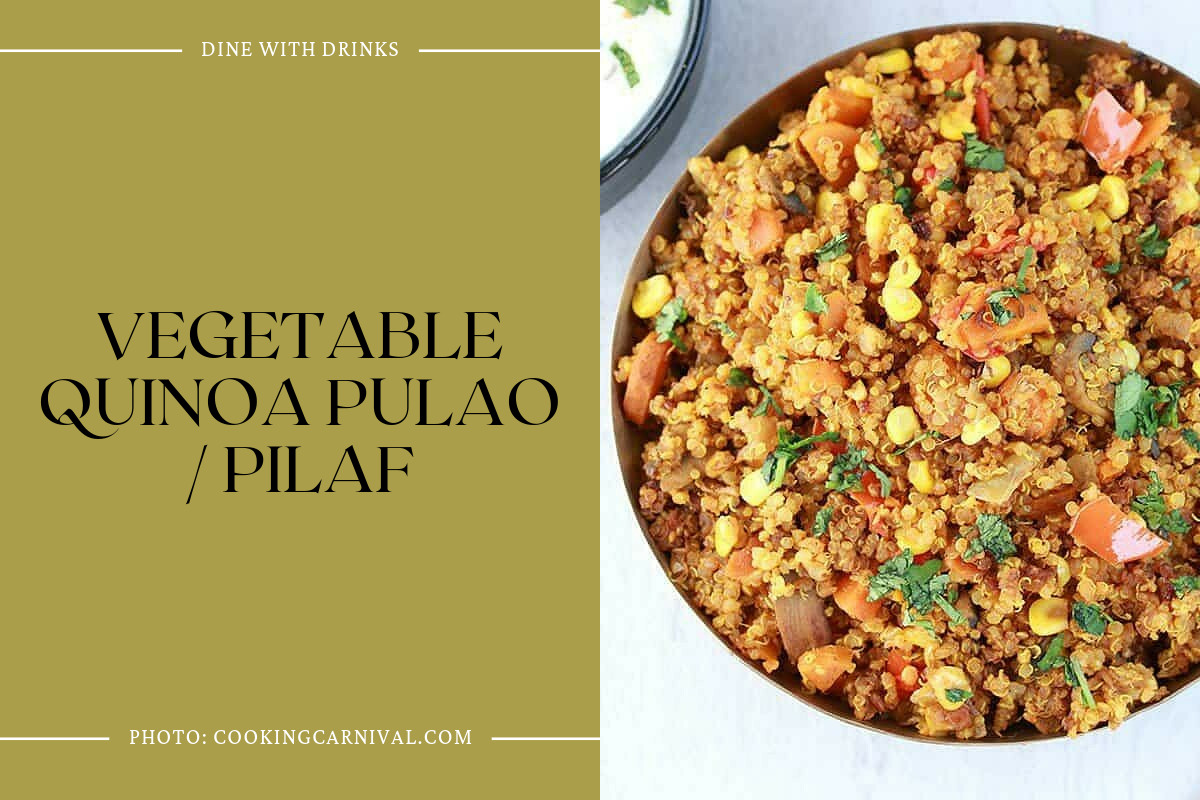 Vegetable Quinoa Pulao / Pilaf