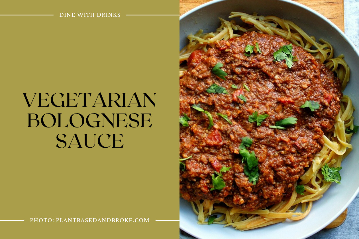 Vegetarian Bolognese Sauce