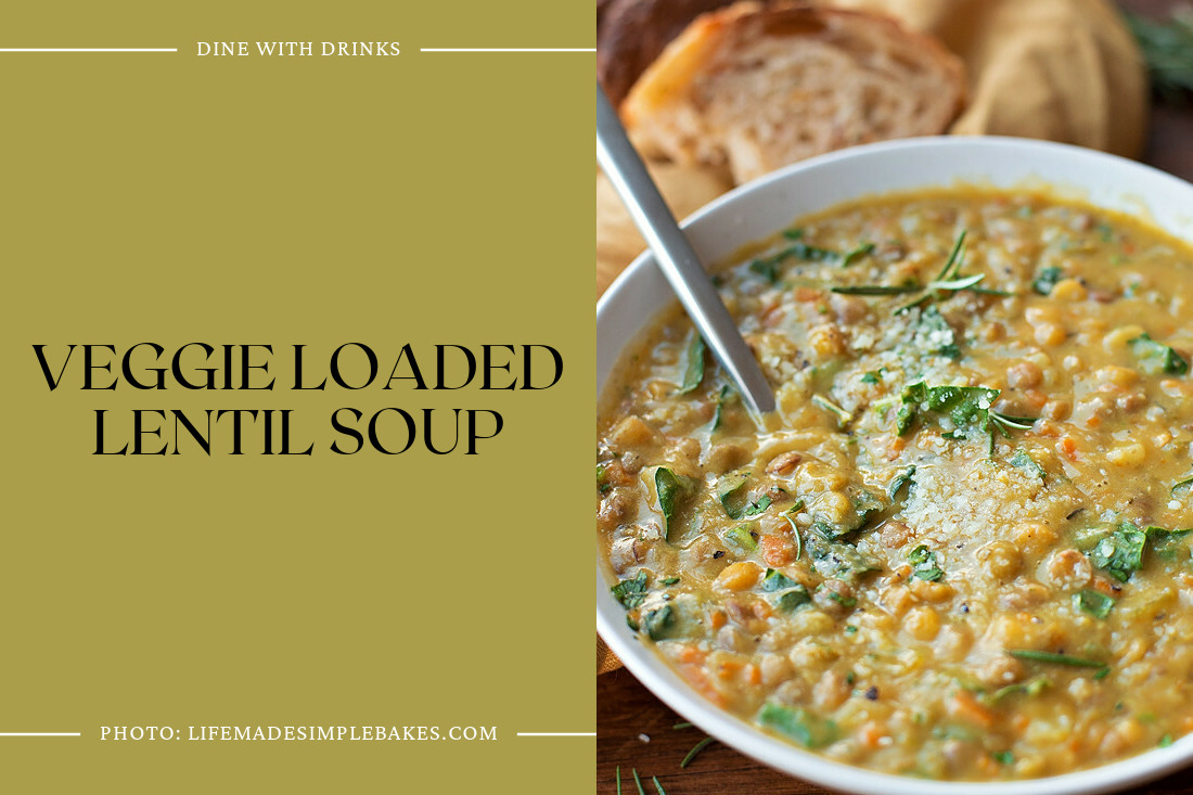 Veggie Loaded Lentil Soup