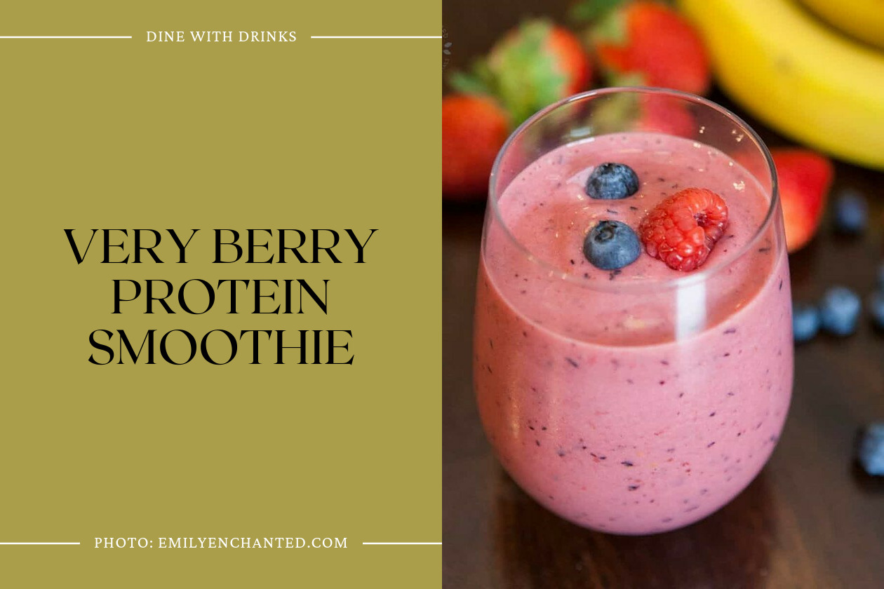 Very Berry Protein Smoothie